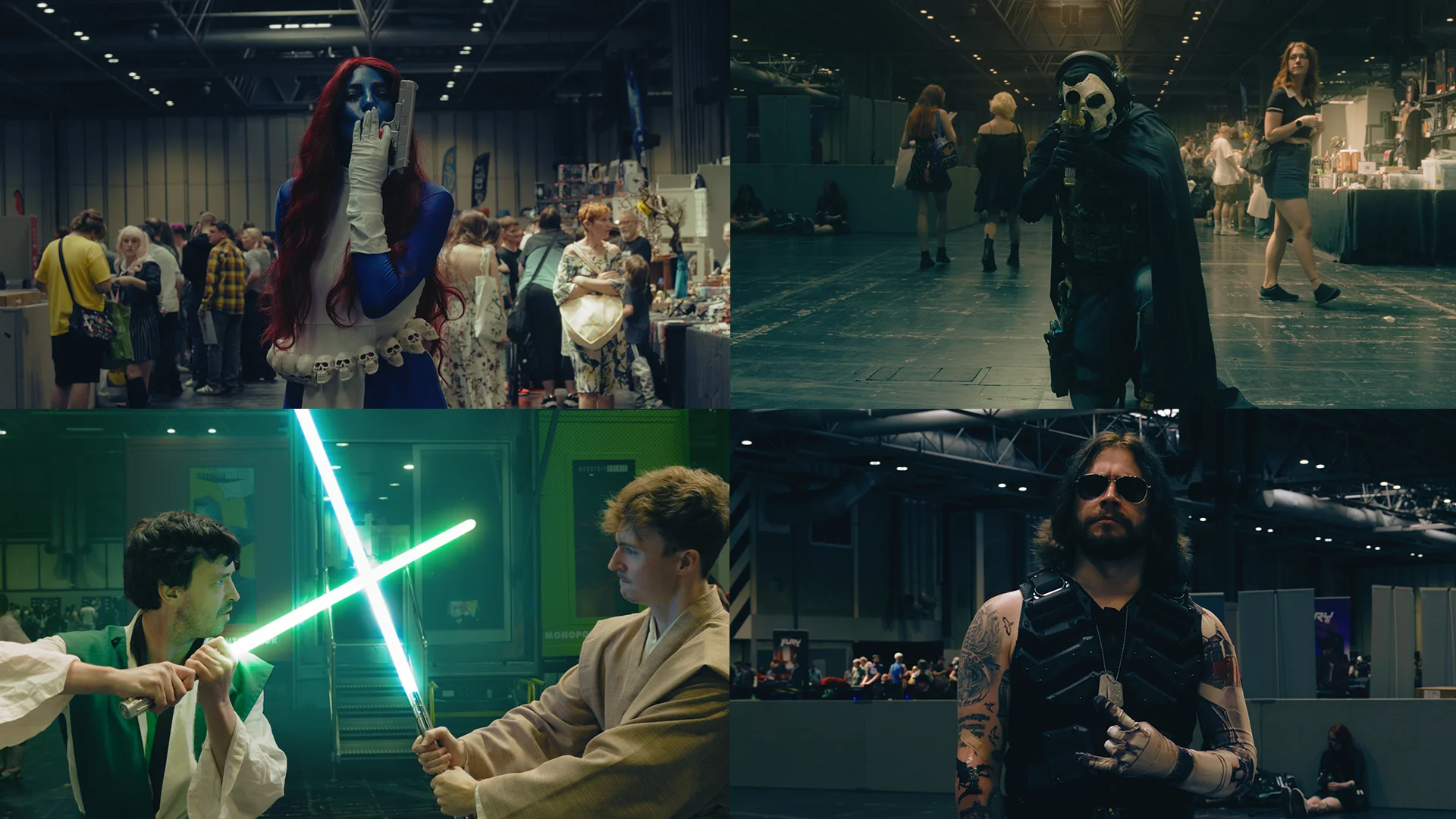 comicon event filming