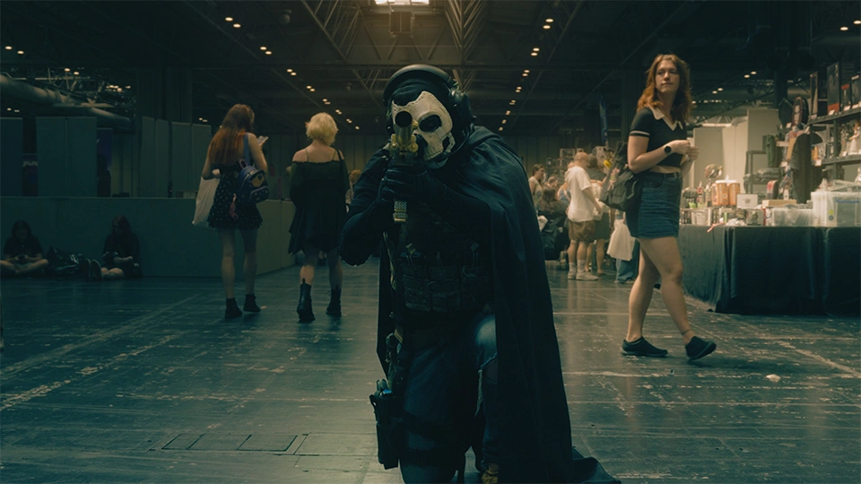 comic con midlands 2026 call of duty ghost cosplayer