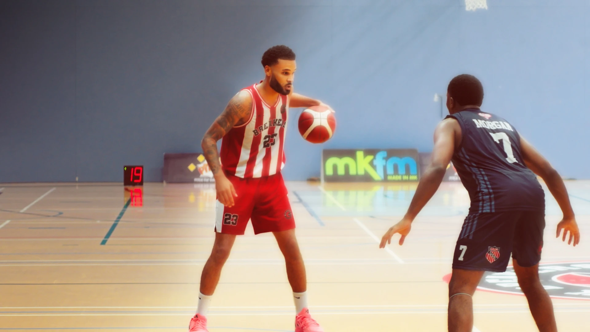 mk breakers vs usa select basketball game